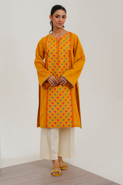 Embroidered Kurta - 1871