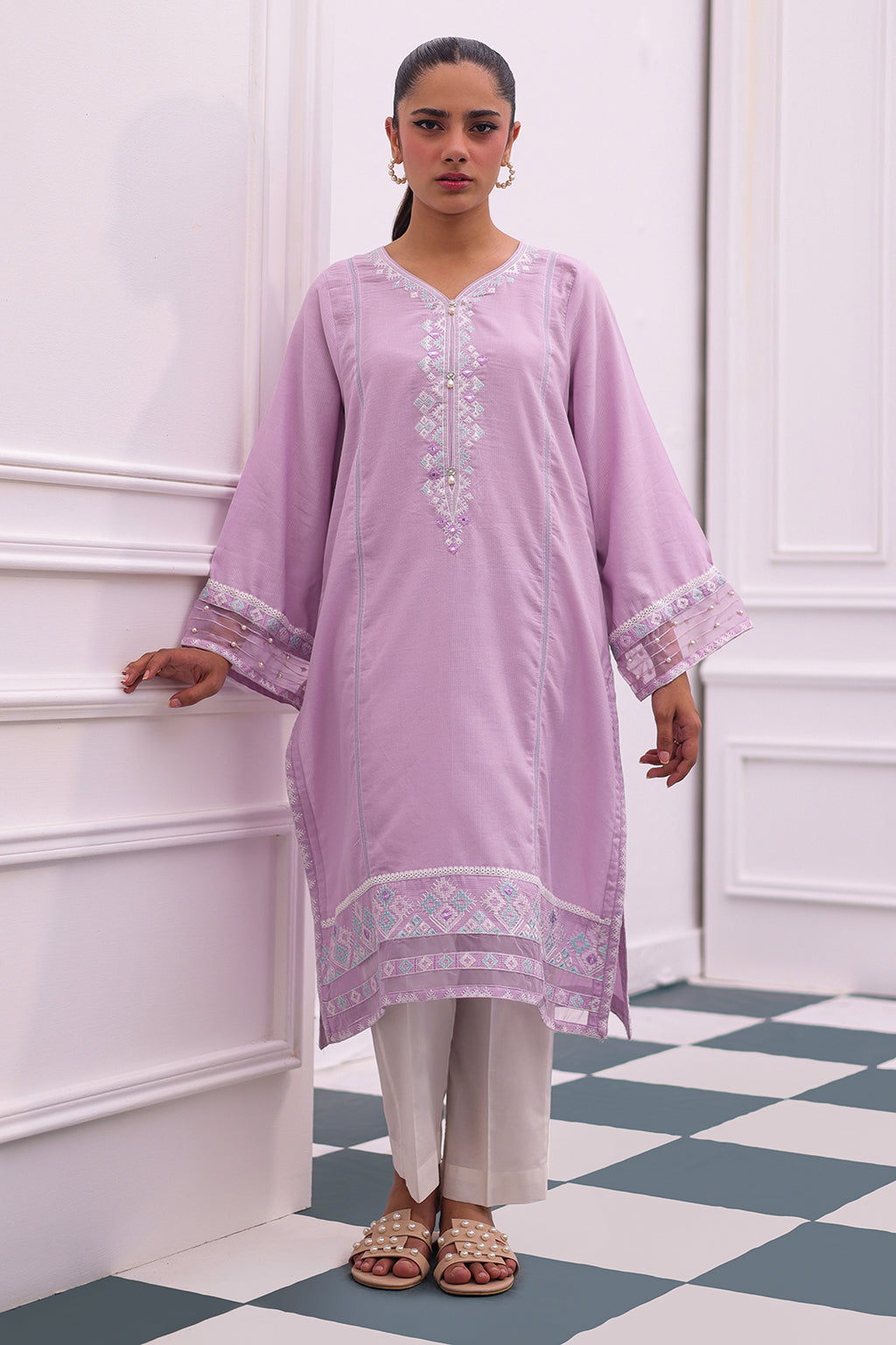 Embroidered Kurta - 2009
