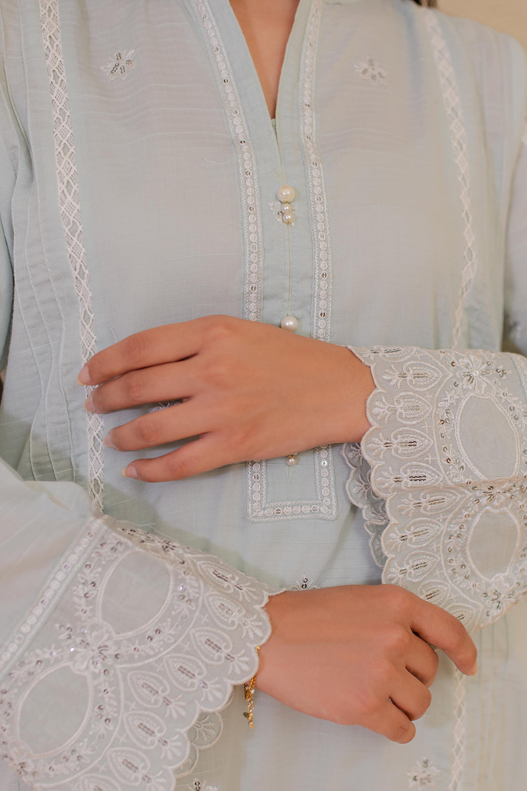 Embroidered Kurta - 2013