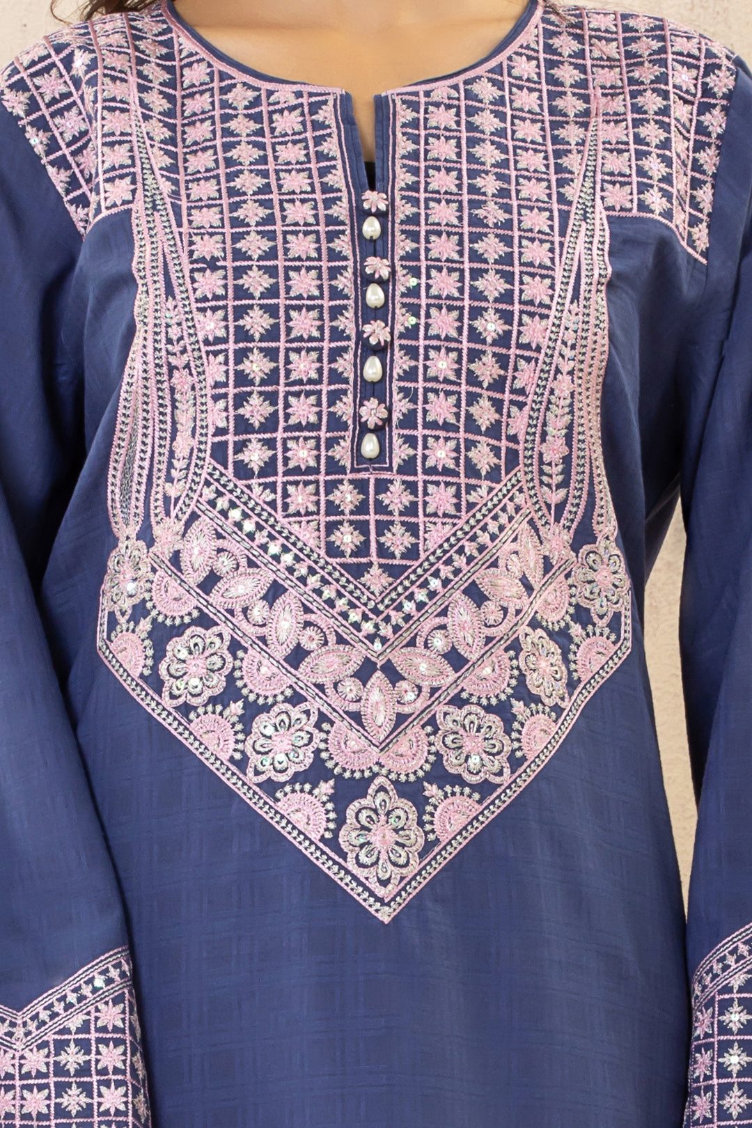 Embroidered Kurta - 2014