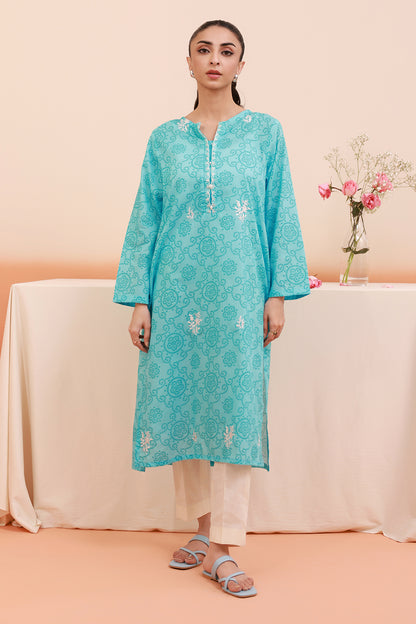 Embroidered Kurta - 2038