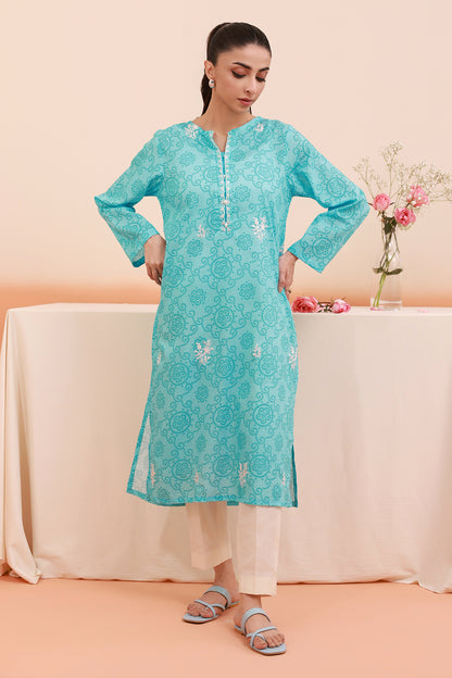 Embroidered Kurta - 2038