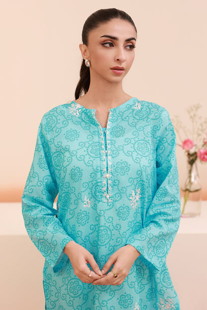 Embroidered Kurta - 2038