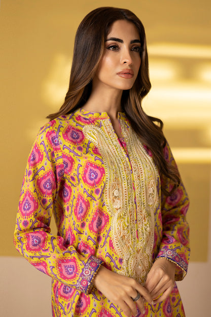 Embroidered Kurta - 2044
