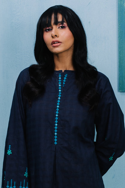 Embroidered Kurta - 2048