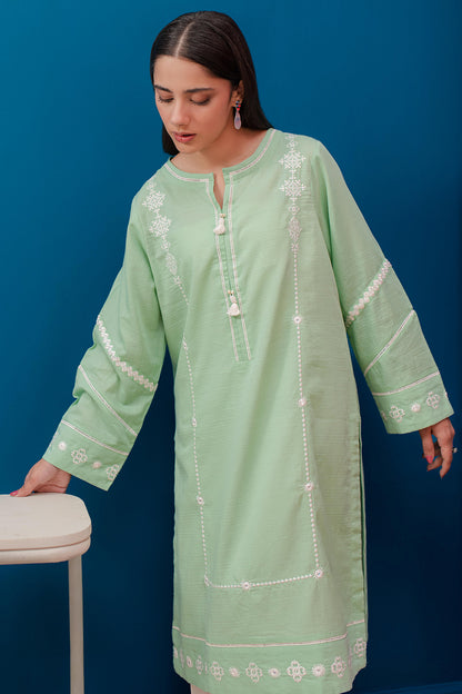 Embroidered Kurta - 2049