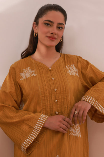 Embroidered Kurta - 2051