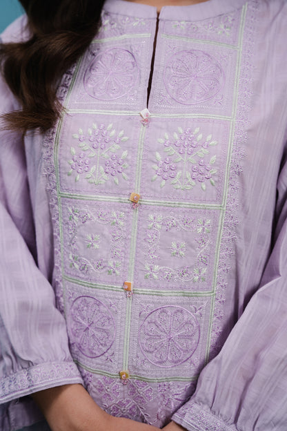 Embroidered Kurta - 2052