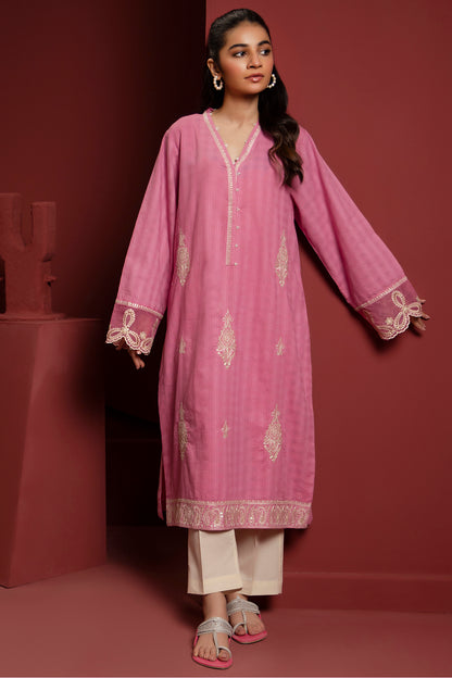 Embroidered Kurta - 2056