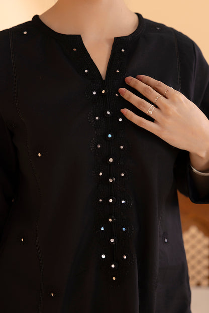 Embroidered Kurta - 2057