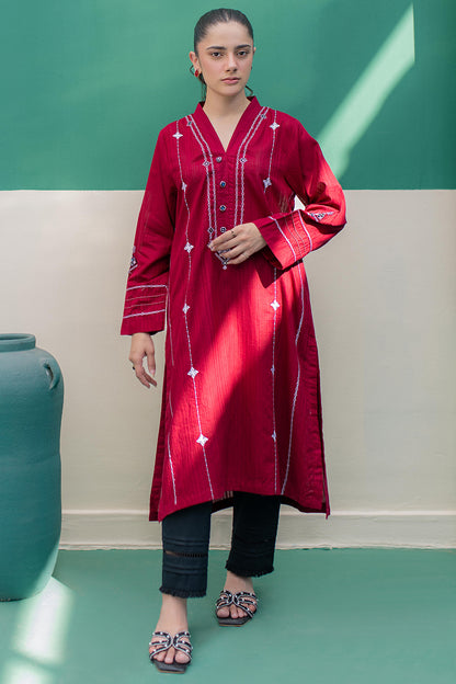 Embroidered Kurta - 2141