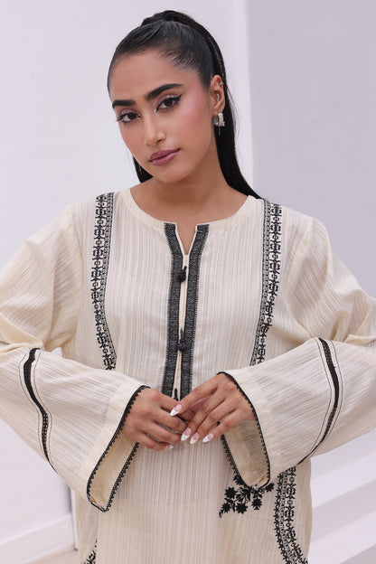 Embroidered Kurta - 2144