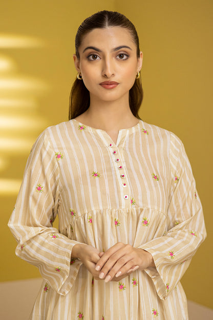 Embroidered Kurta Trouser - 1527