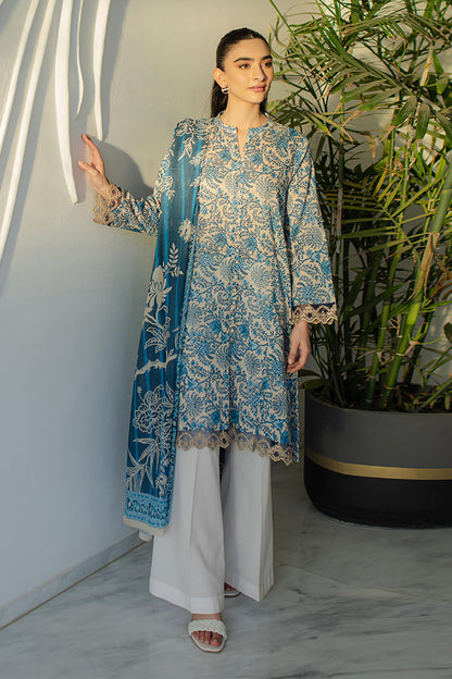 Embroidered  Kurta Dupatta - 1706