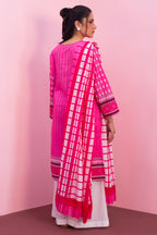 Embroidered Kurta Dupatta - 1707