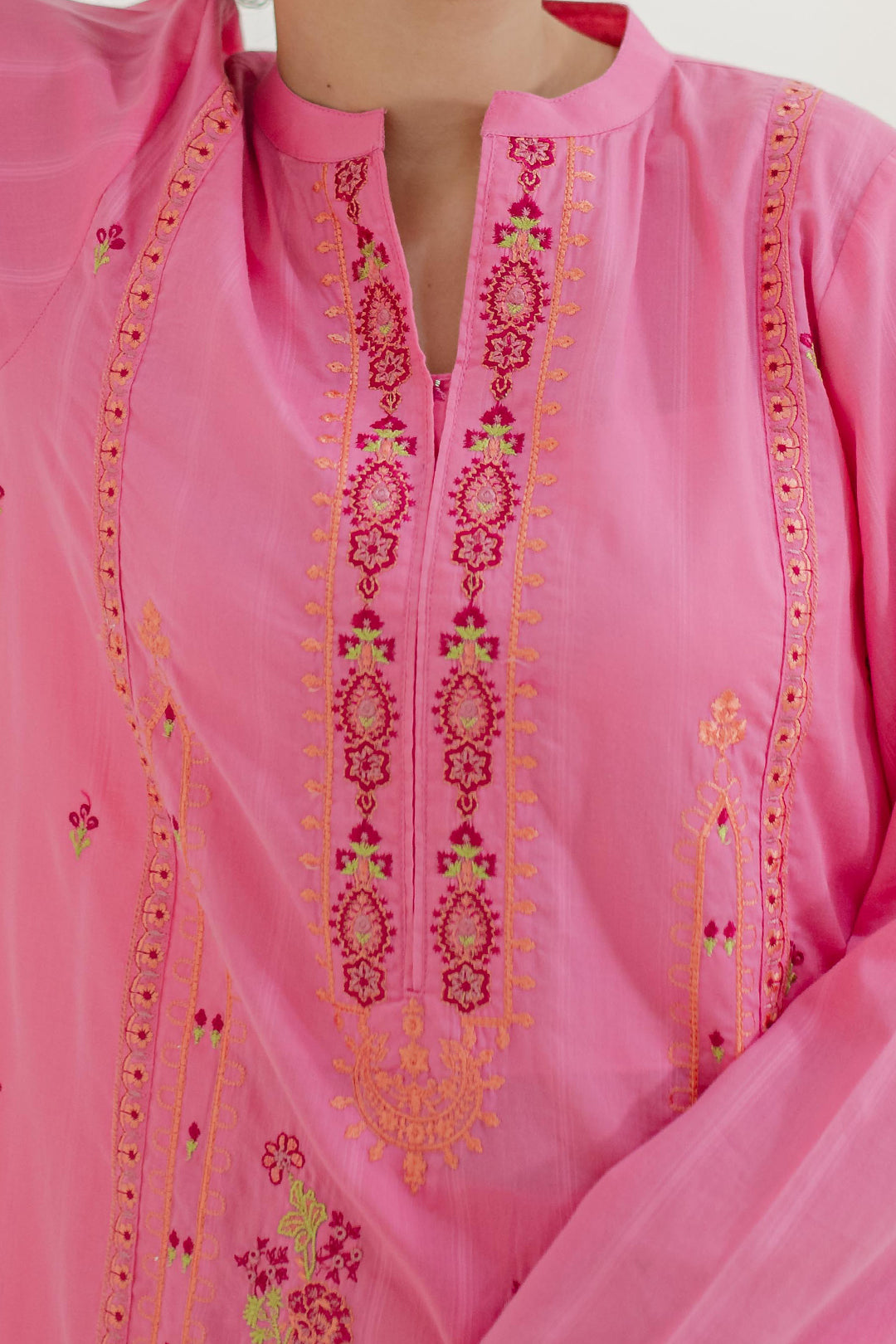 Embroidered Kurta Trouser - 1734