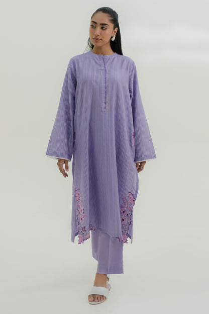 Embroidered Kurta Trouser - 1736