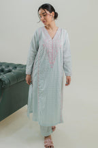 Embroidered Kurta Trouser - 1766
