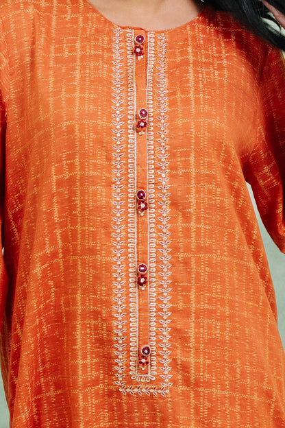 Embroidered  Kurta Trouser - 1768