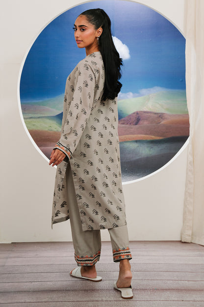 Embroidered Kurta Trouser - 1769