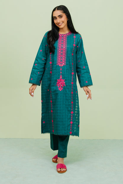 Embroidered  Kurta Trouser - 1771