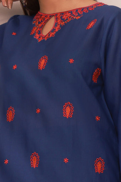 Embroidered Kurta Trouser - 1773