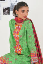 Embroidered Kurta Dupatta - 1894