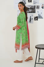 Embroidered Kurta Dupatta - 1894