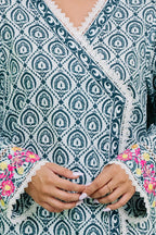 Embroidered  Kurta Dupatta - 1897