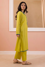 Embroidered Kurta Trouser - 1911