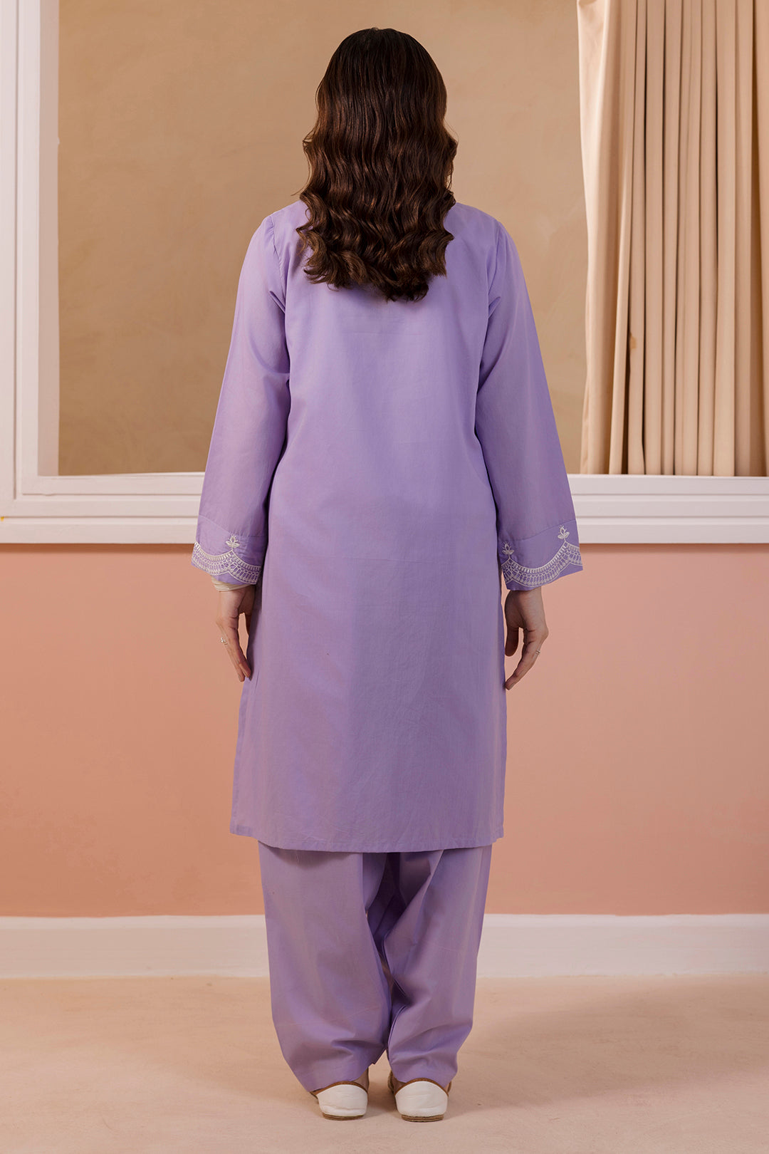 Embroidered Kurta Shalwar - 1938
