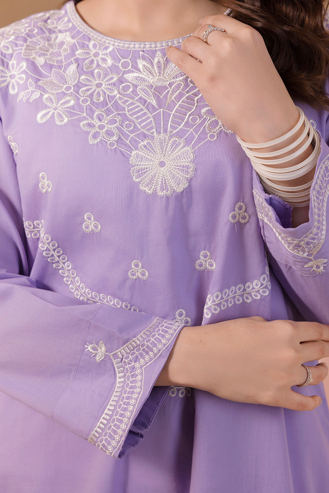 Embroidered Kurta Shalwar - 1938