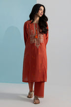 Embroidered Kurta Trouser - 1975