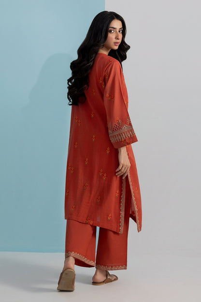 Embroidered Kurta Trouser - 1975