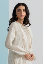 Embroidered Kurta Dupatta - 1977