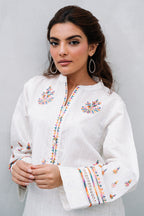 Embroidered Kurta Trouser - 1981