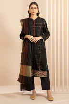 Embroidered Kurta Dupatta - 1985