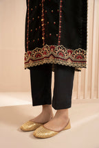 Embroidered Kurta Dupatta - 1985