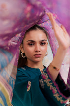 Embroidered Kurta Dupatta - 1986