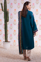 Embroidered Kurta Dupatta - 1986