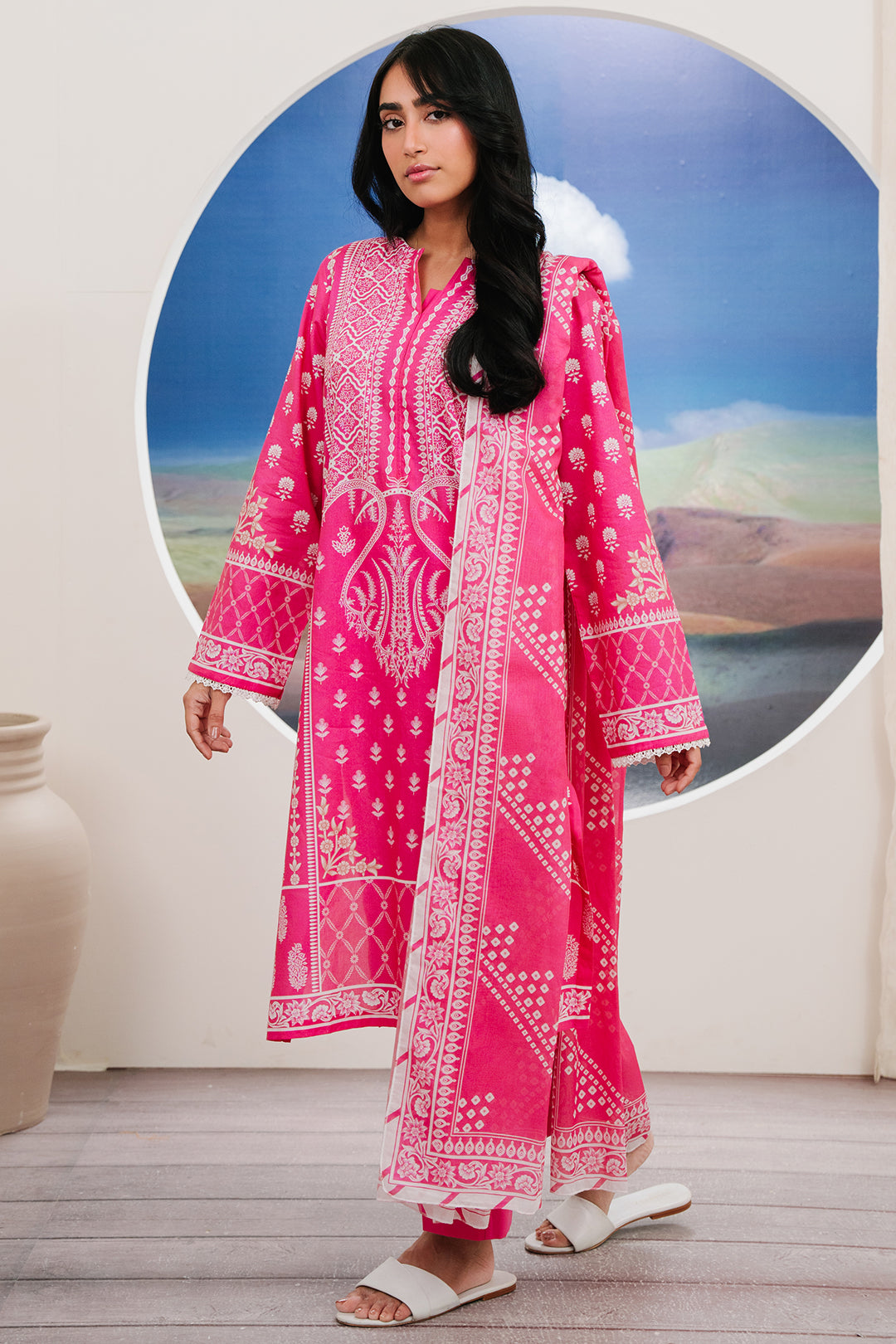 Kurta Dupatta Trouser - 2108