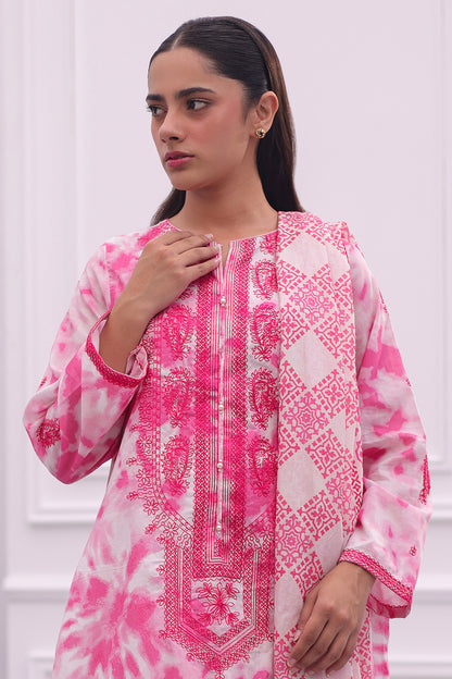 Embroidered Kurta Dupatta - 2071