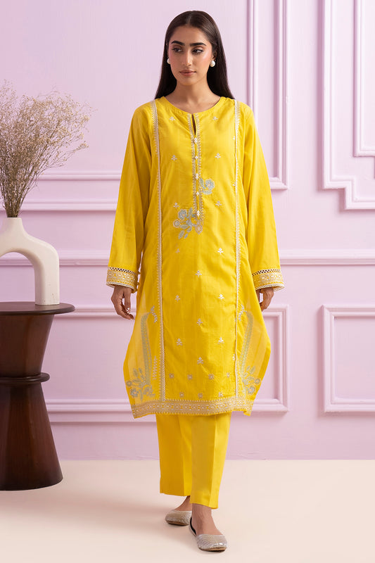 Embroidered Kurta Trouser - 2092