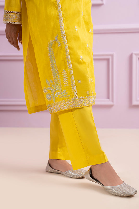 Embroidered Kurta Trouser - 2092