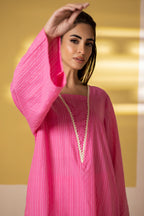 Embroidered Kurta Trouser - 2094