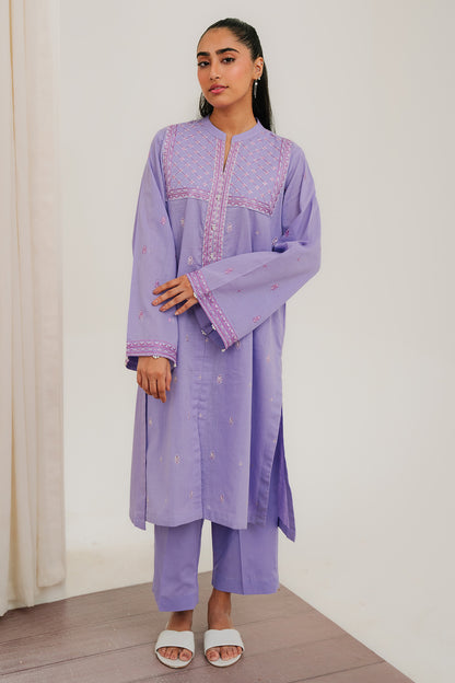 Embroidered Kurta Trouser - 2118