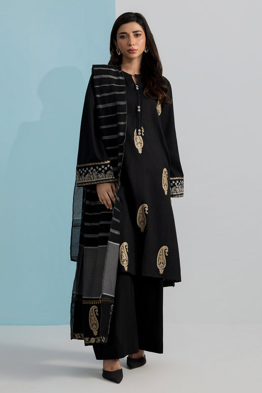 Embroidered Kurta Dupatta - 2256