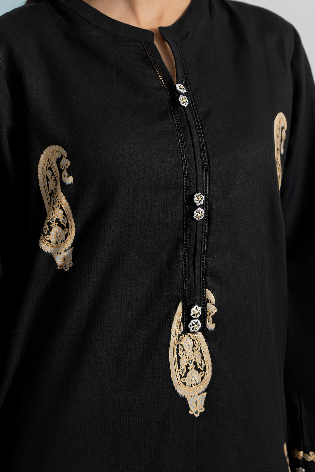 Embroidered Kurta Dupatta - 2256