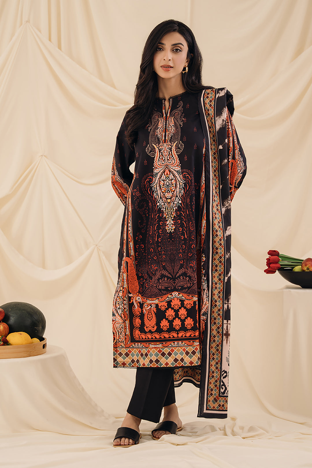 Kurta Dupatta Trouser - 1740