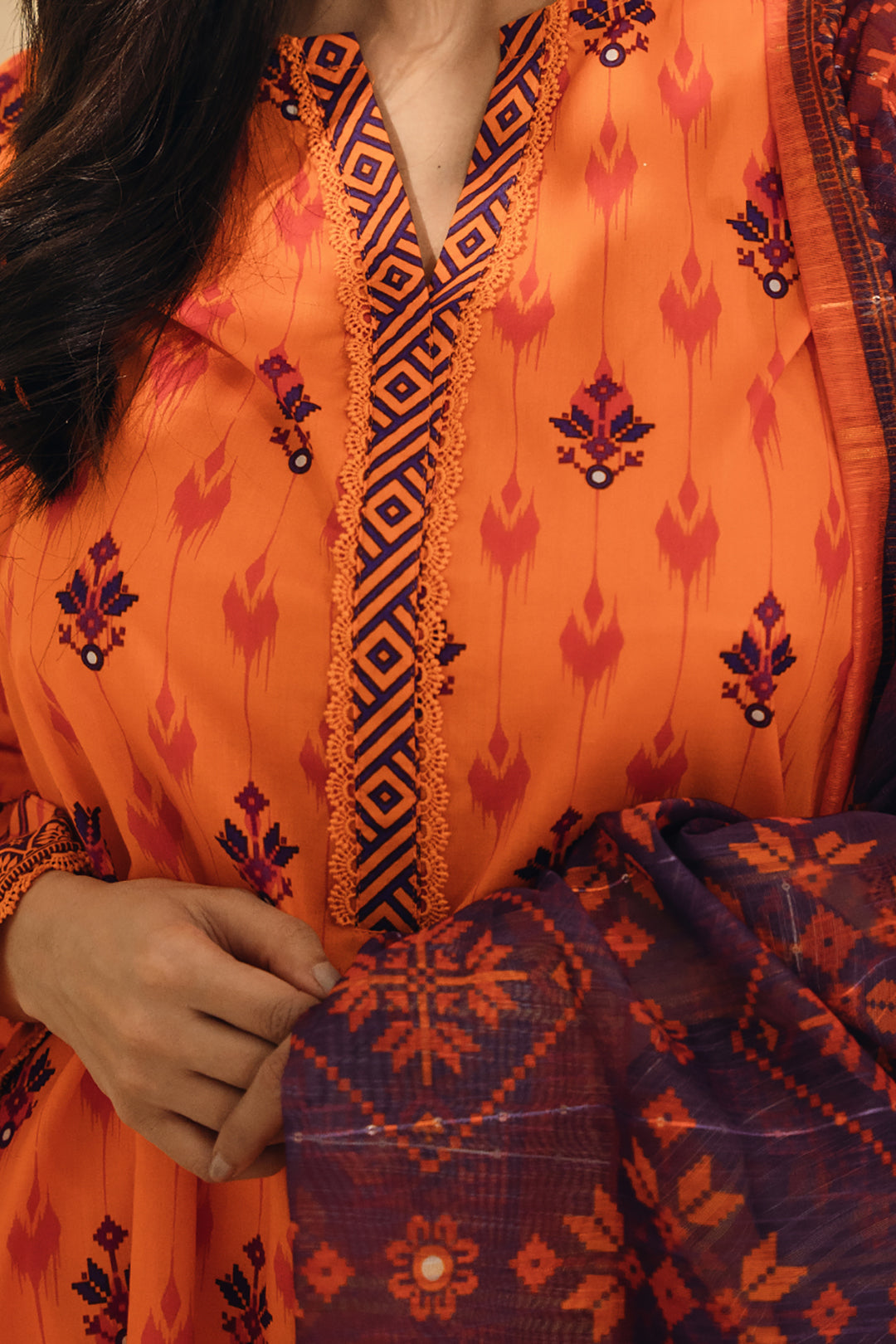Kurta Dupatta Trouser - 1741
